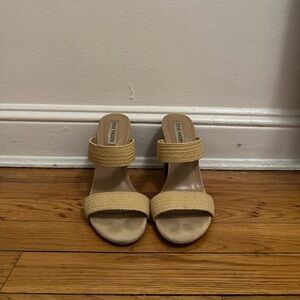 Steve Madden Callen Sandal┃Natural Raffia ┃Size 9